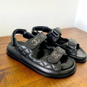 CC 2022 Slingback Sandals Black